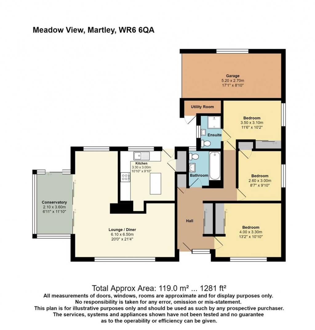 Floorplans For Martley, Worcester