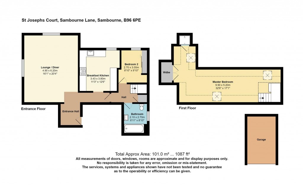 Floorplans For Sambourne Lane, Sambourne