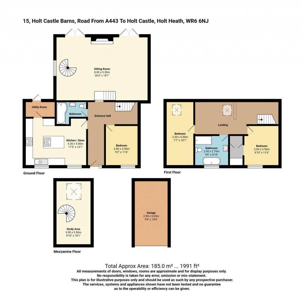 Floorplans For Holt Heath, Worcester