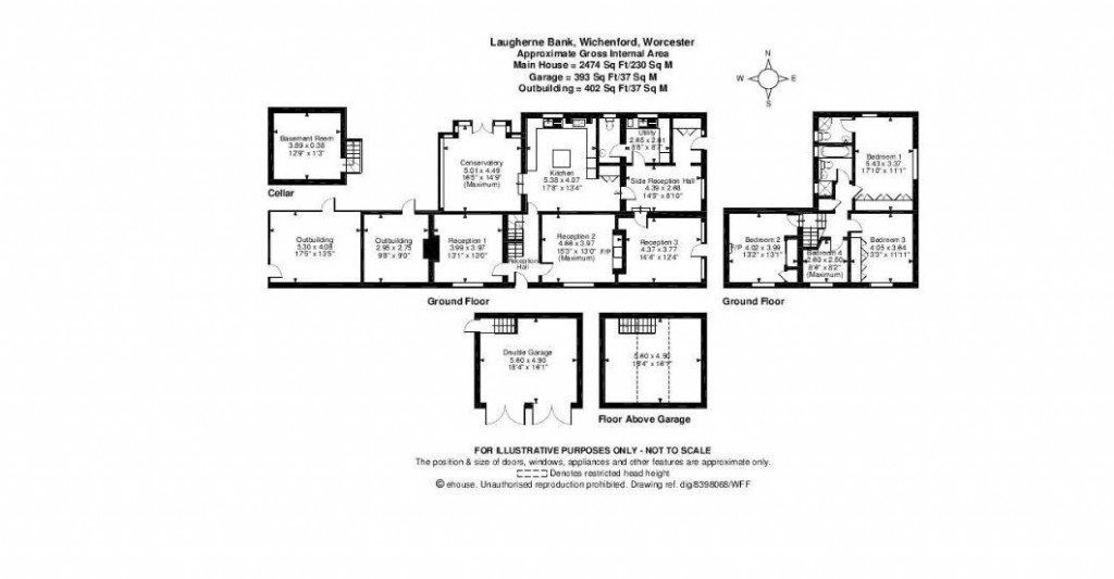 Floorplans For Wichenford, Worcester