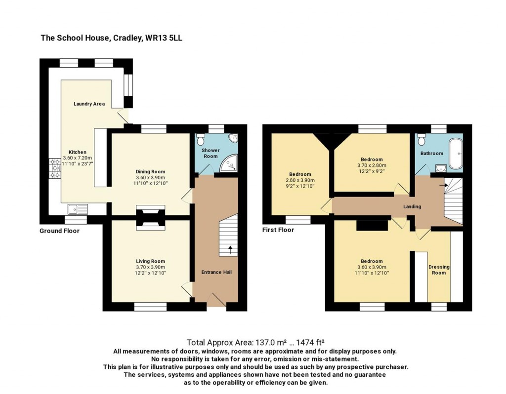 Floorplans For Cradley, Malvern