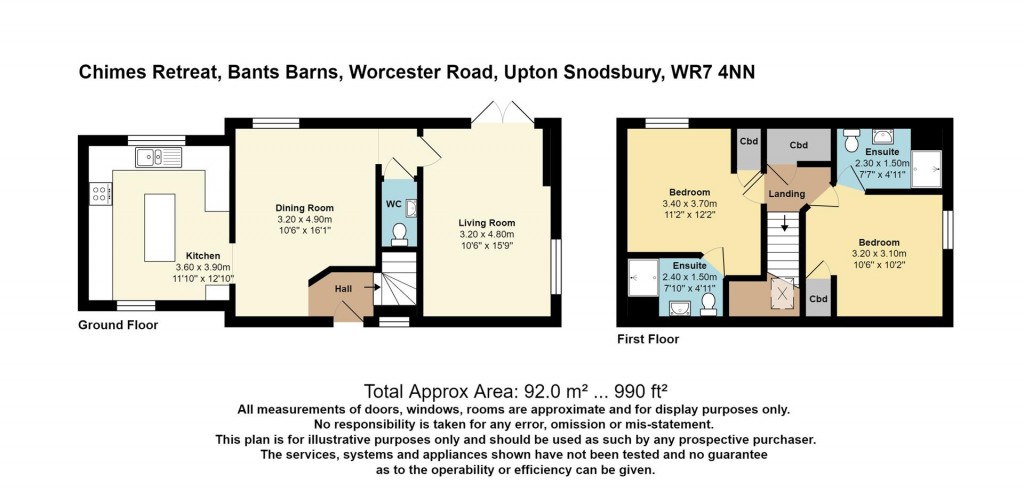 Floorplans For Upton Snodsbury, Worcester