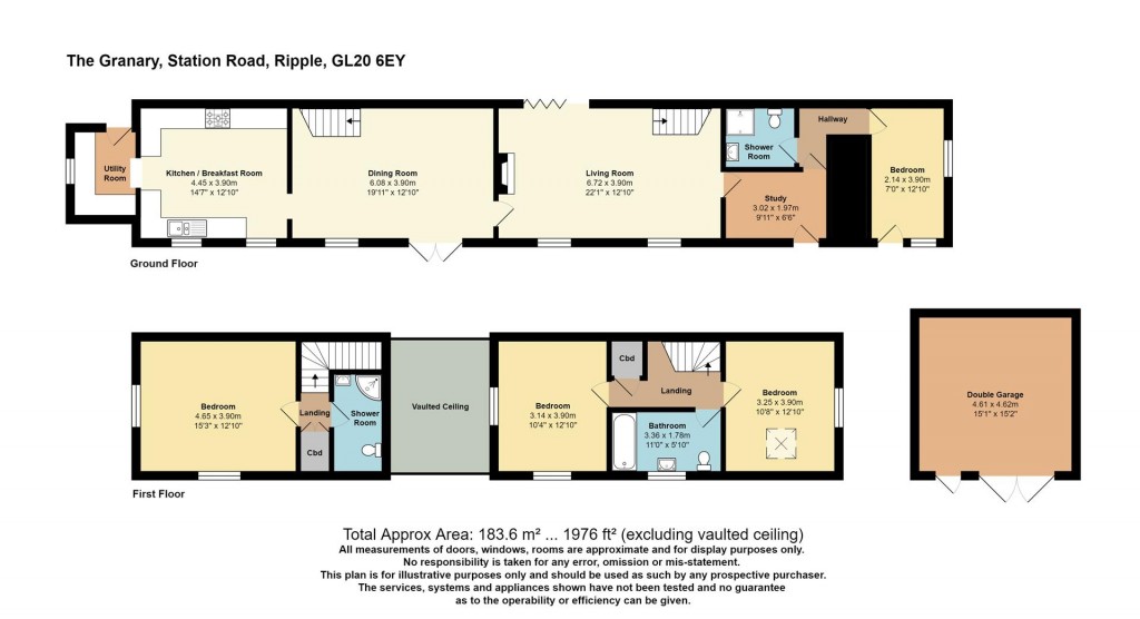 Floorplans For Station Road, Ripple, Tewkesbury