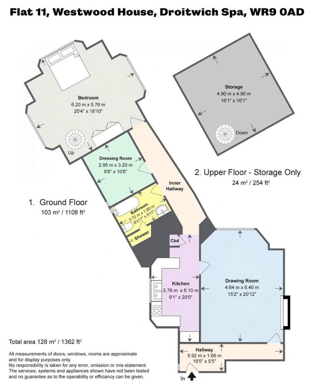 Floorplans For Westwood Park, Droitwich